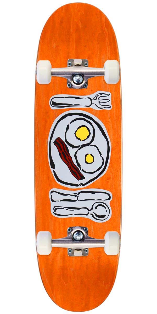 CCS Over Easy Egg1 Shaped Skateboard Complete - Orange image 1