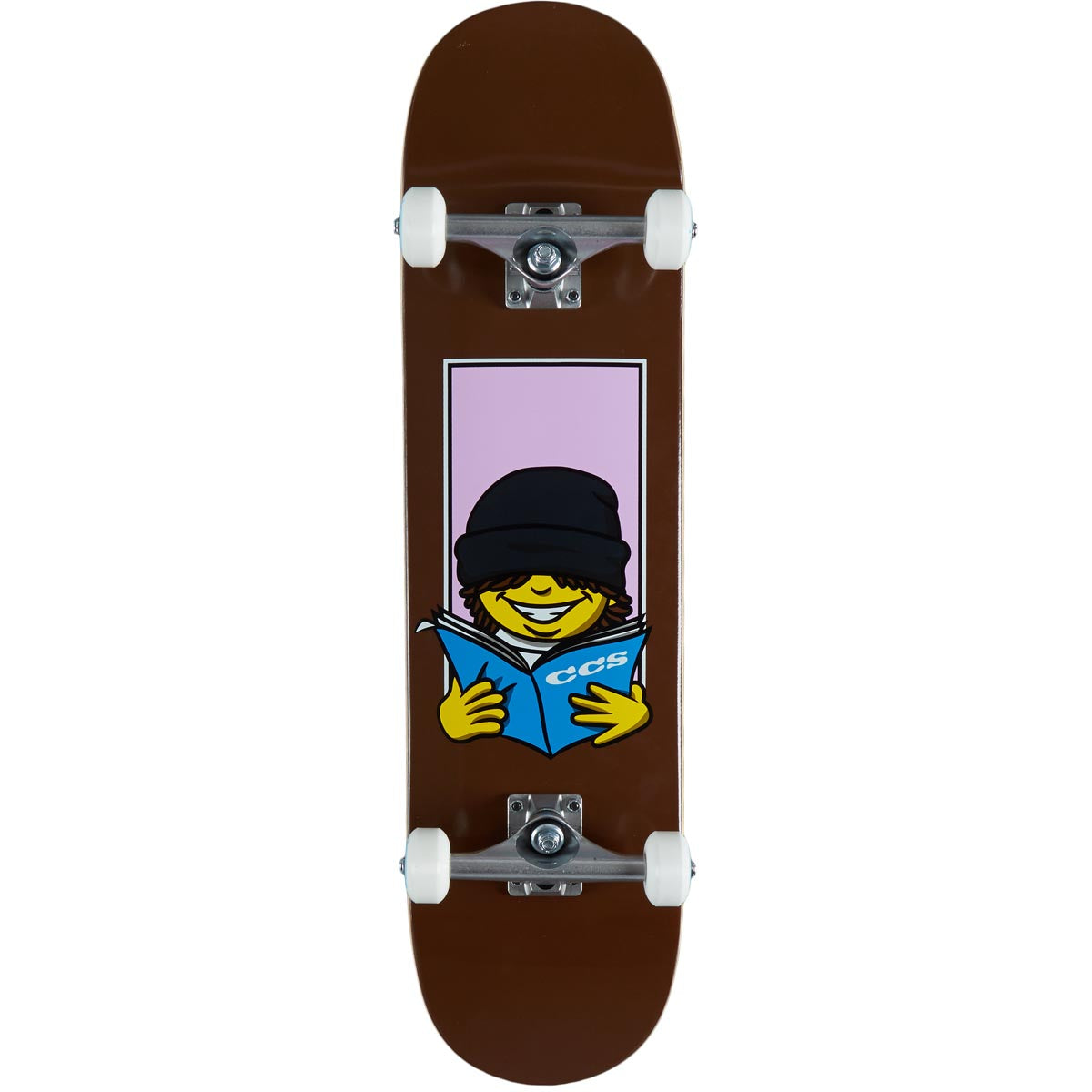 CCS Catalog Kid Skateboard Complete - Brown image 1