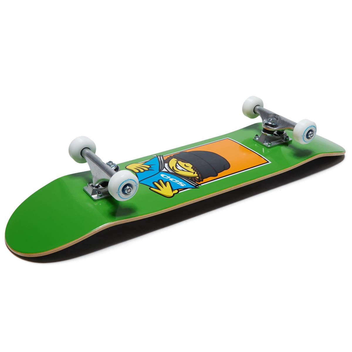 color skateboard　コンプリート　8.0インチ　E.GREEN ColorSkateboard カラースケートボード スケートボード