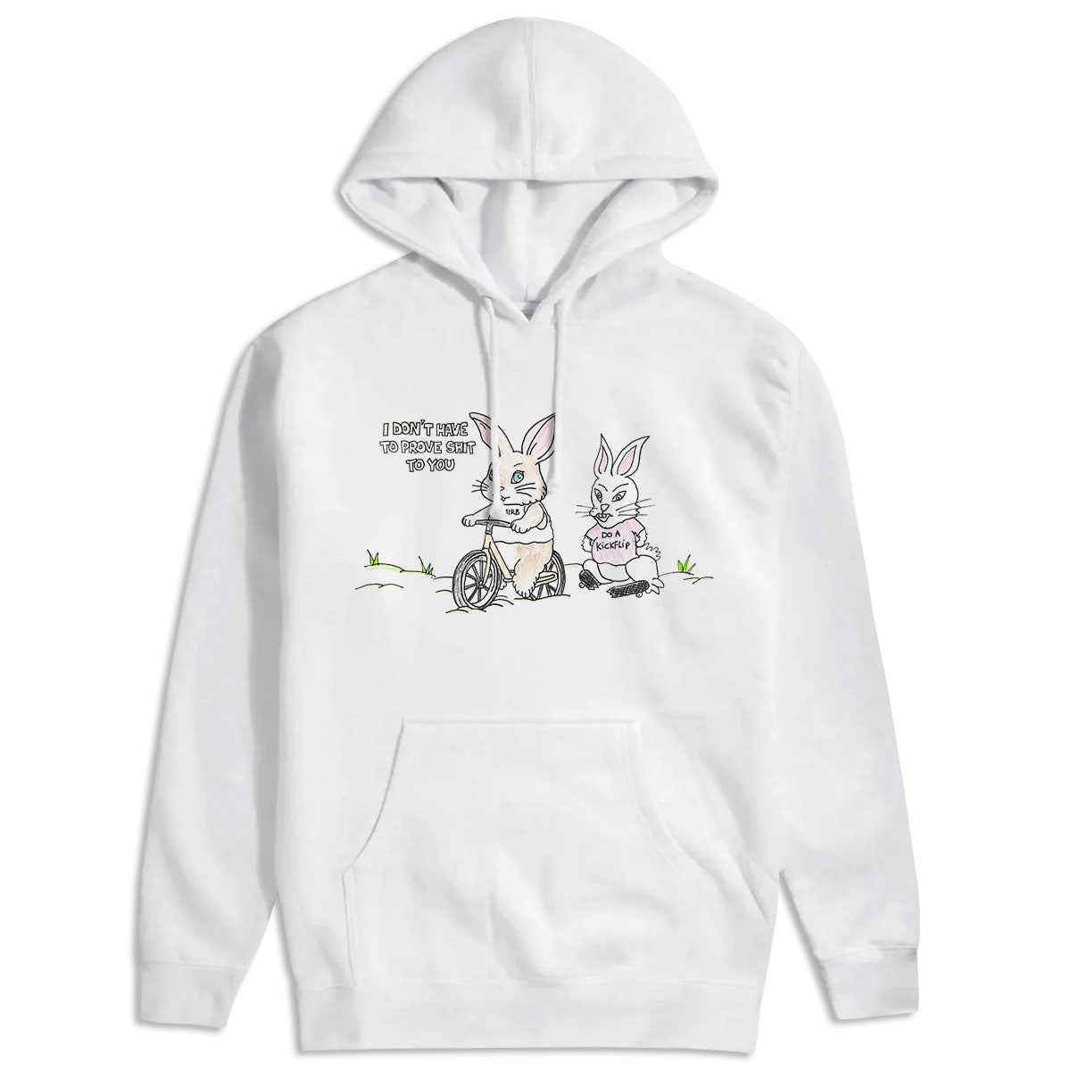 CCS Live x Porous Walker Hoodie - White image 1