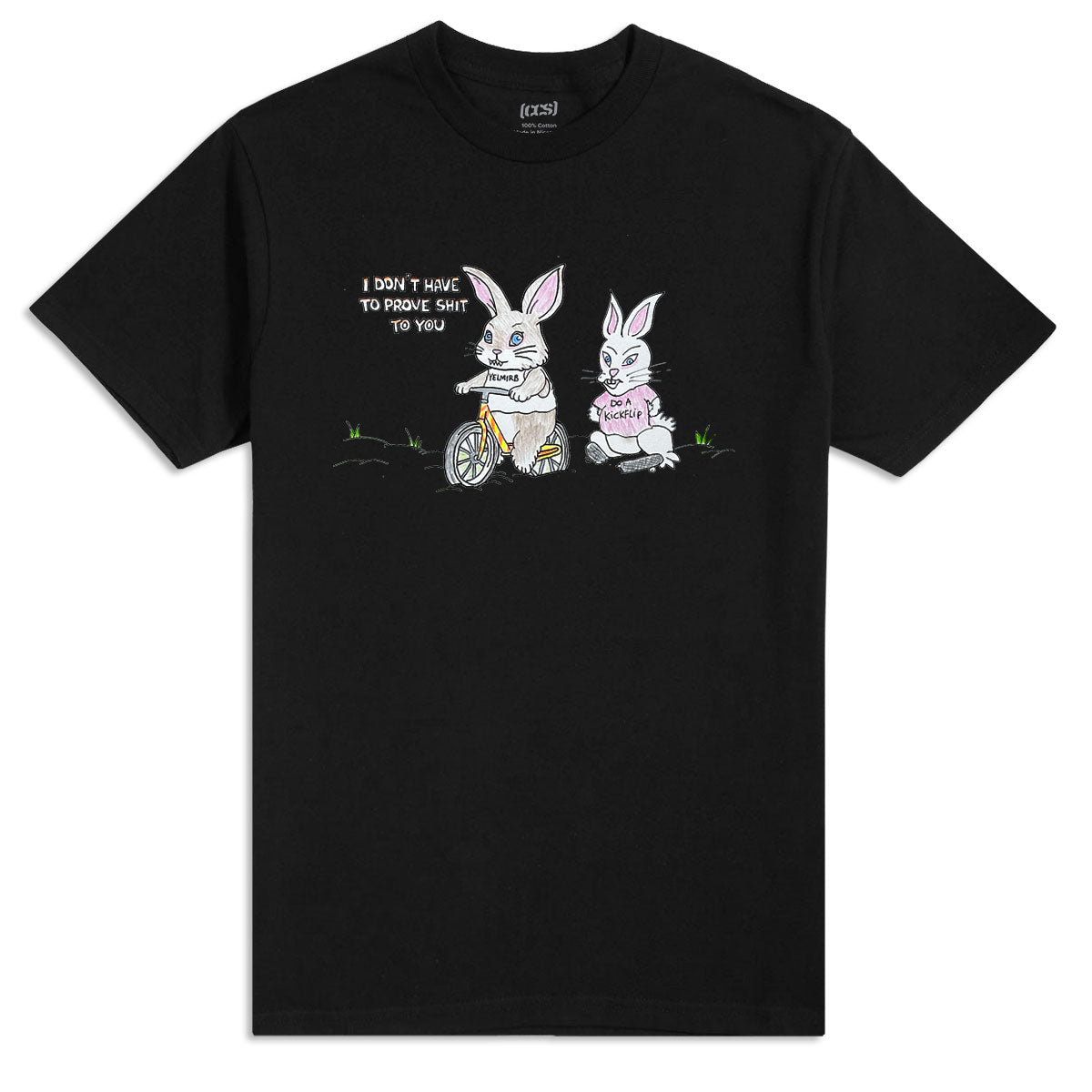 CCS Live x Porous Walker T-Shirt - Black - LG image 1