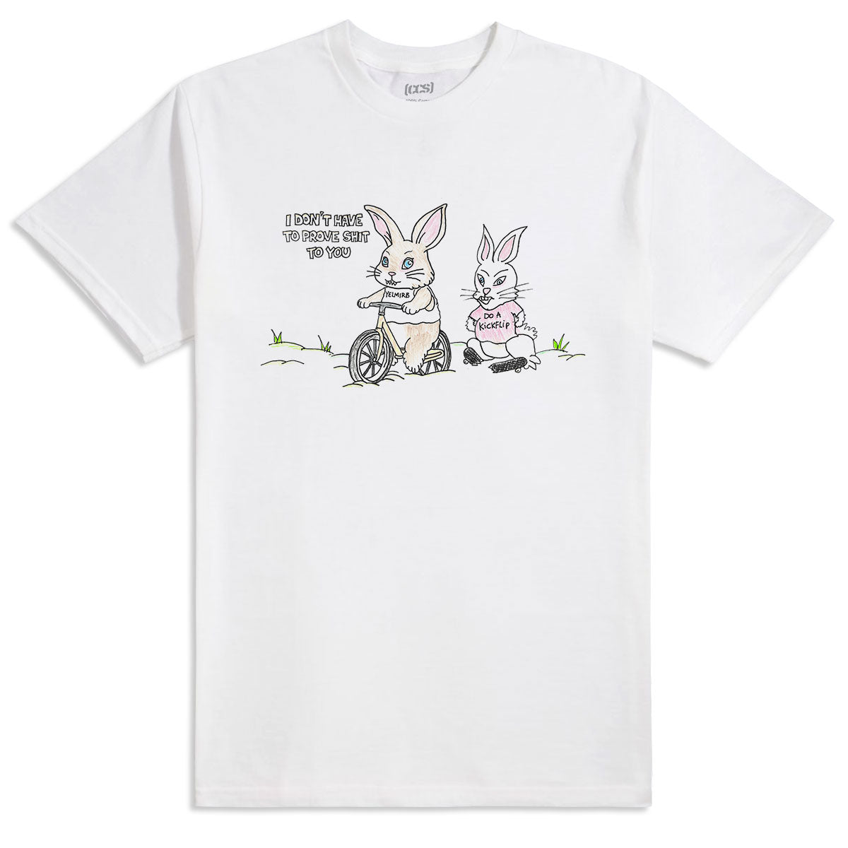 CCS Live x Porous Walker T-Shirt - White image 1