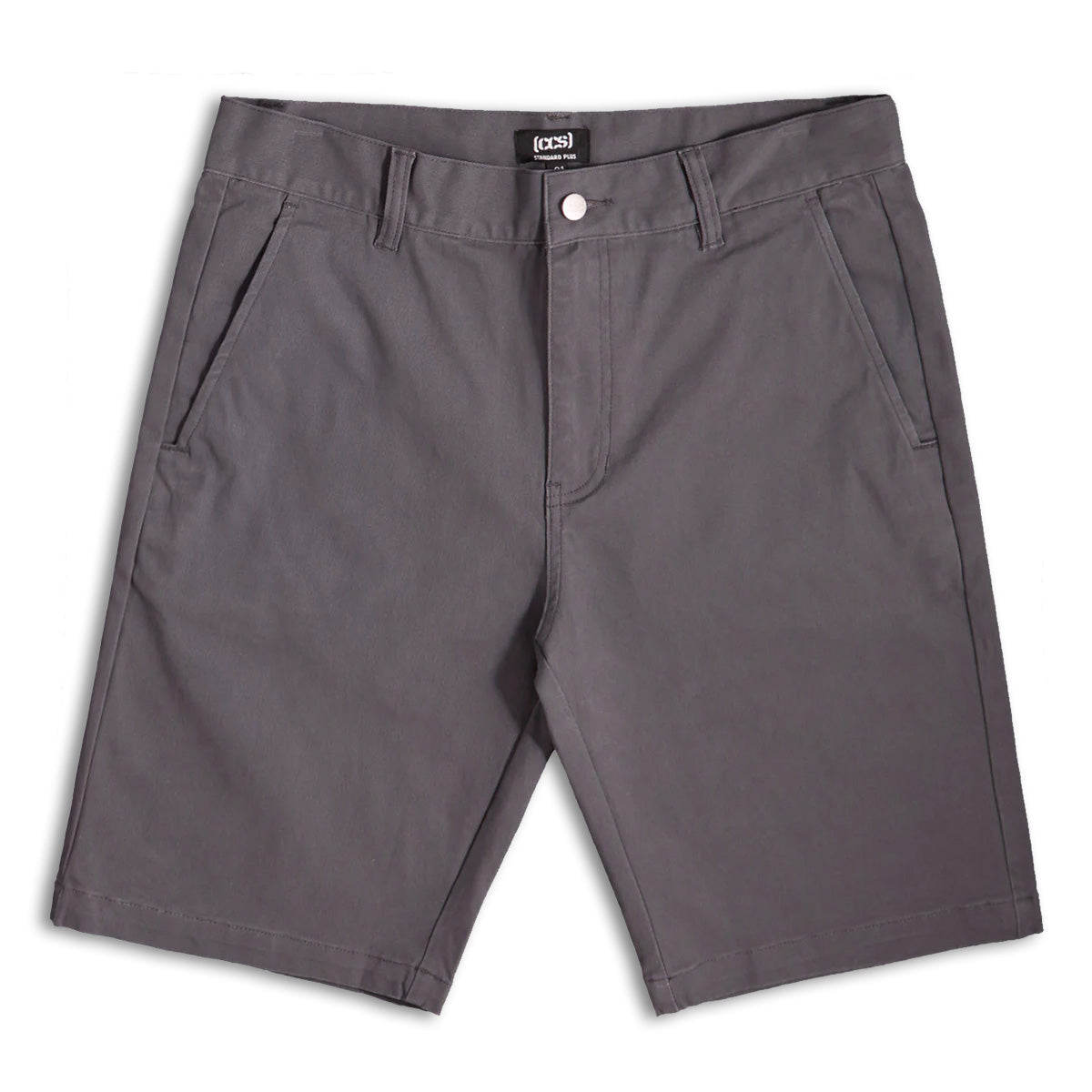 CCS Stretch Chino Shorts - Grey