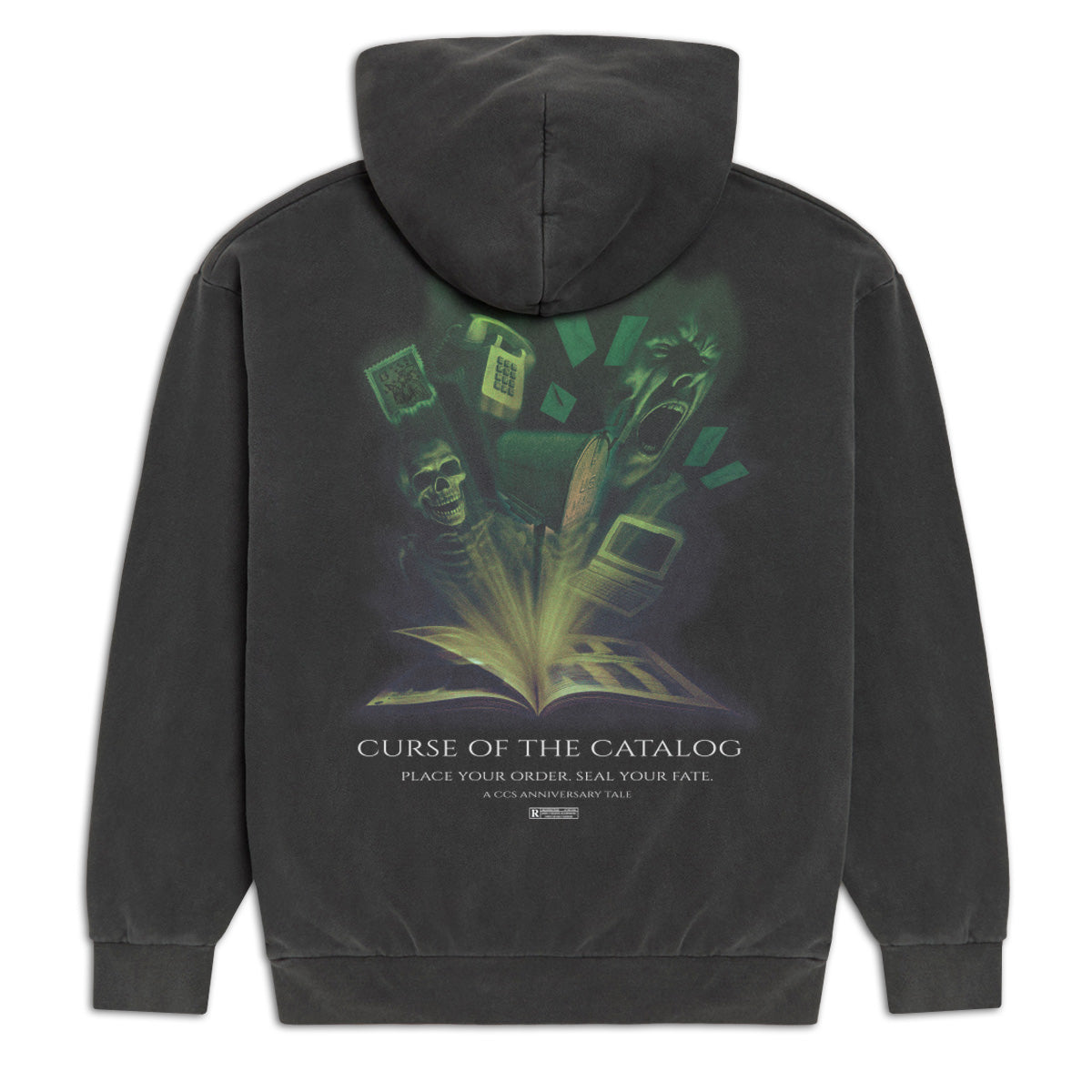 CCS Curse of the Catalog Hoodie - Vintage Black image 1