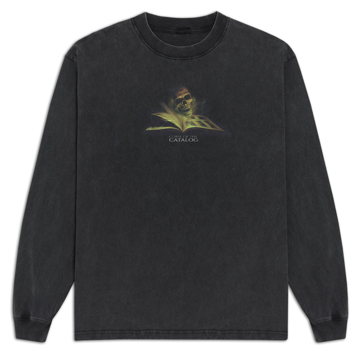 CCS Curse of the Catalog Long Sleeve T-Shirt - Vintage Black image 2