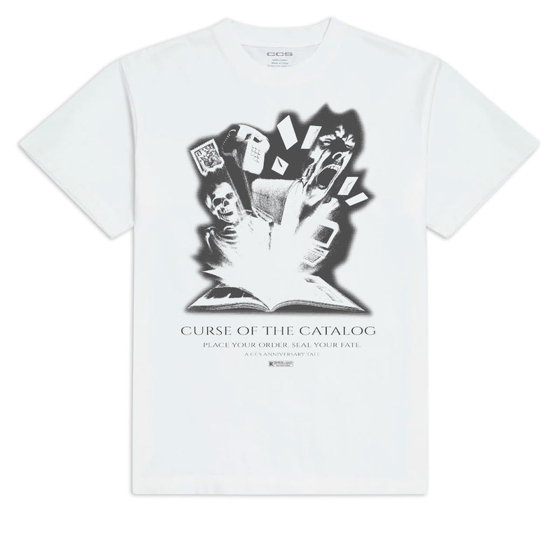 CCS Curse of the Catalog T-Shirt - White