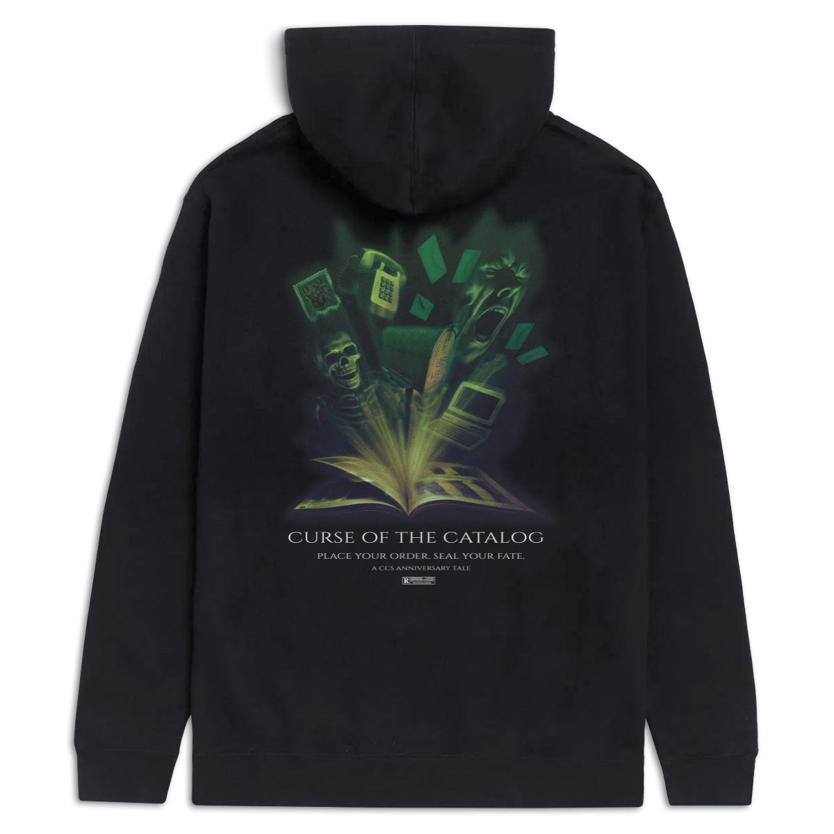 CCS Curse of the Catalog Hoodie - Vintage Black - XXL image 1
