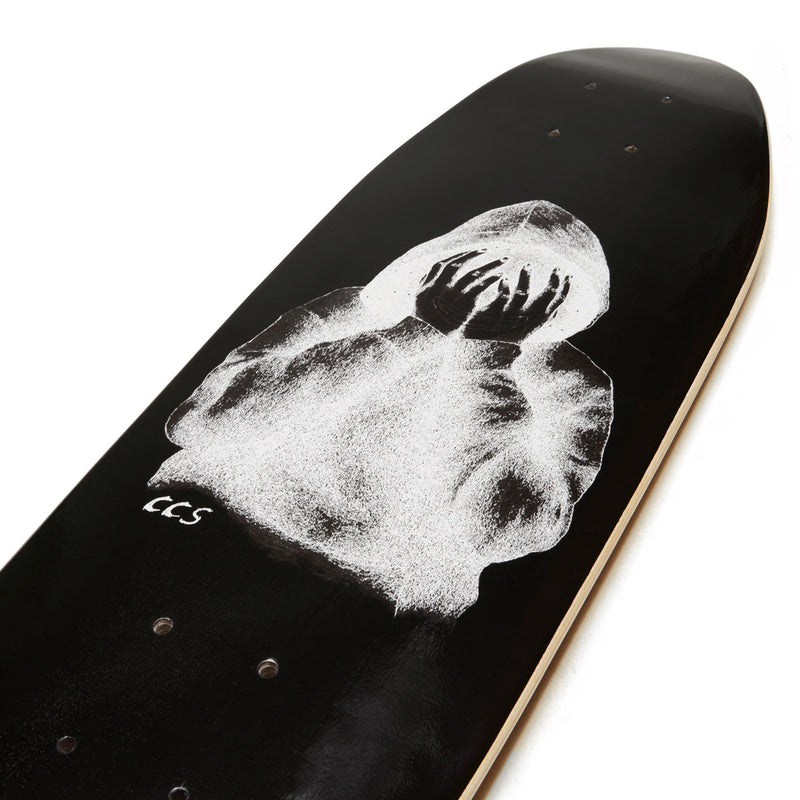 CCS Smile on The Surface Crusier Skateboard Deck - Black - 8.00