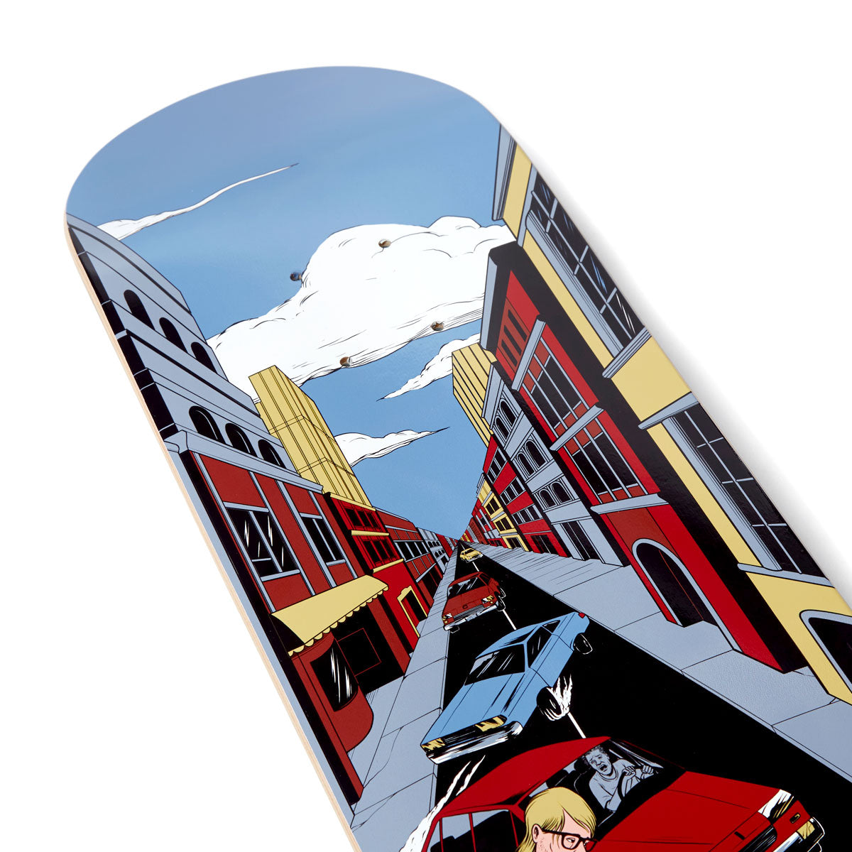 CCS Screen Time Heads Down Skateboard Deck image 4