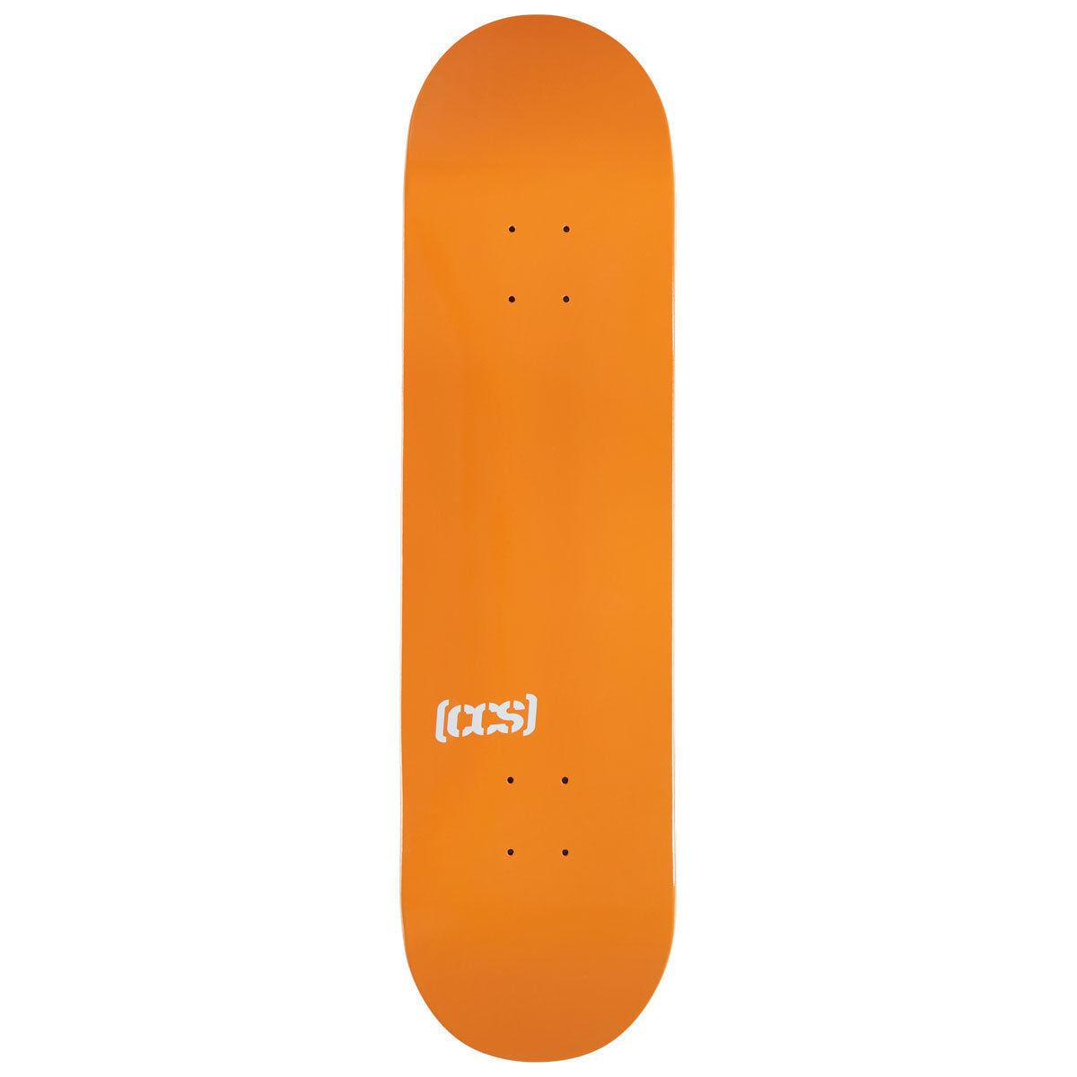 CCS Logo Skateboard Deck - Orange - 8.00