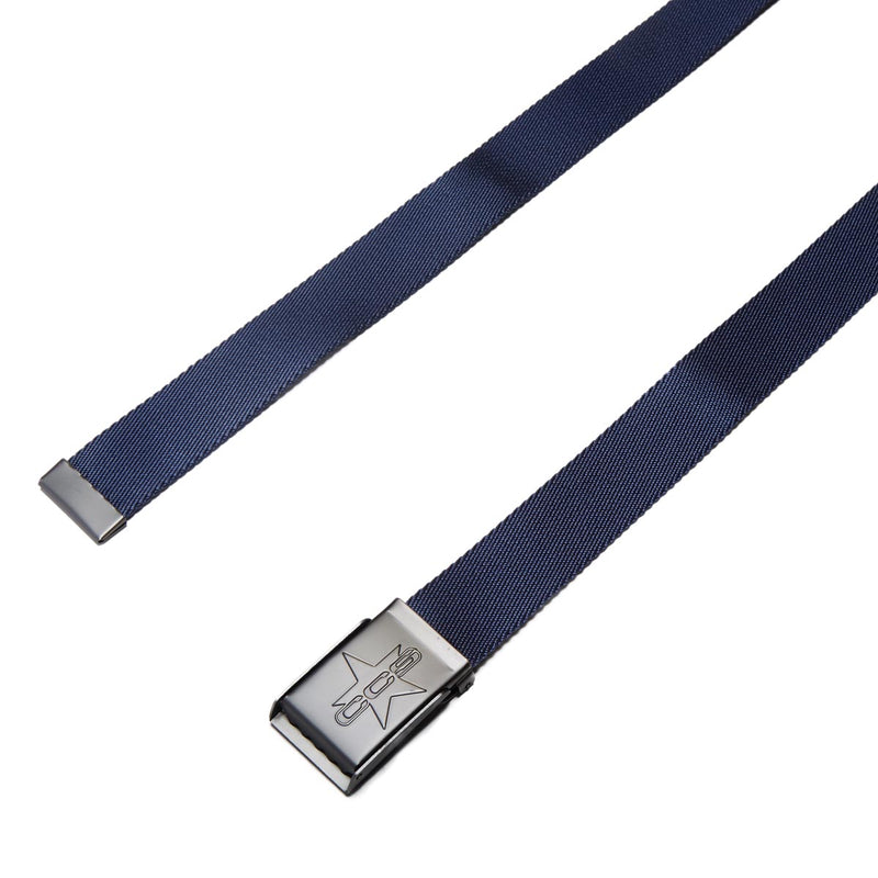 CCS Gunmetal 97 Star Web Belt - Navy