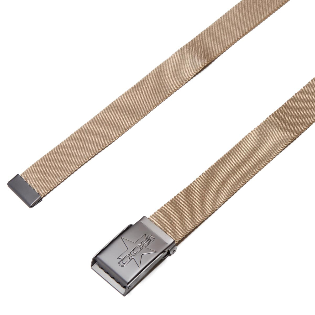 CCS Gunmetal 97 Star Web Belt - Tan image 2