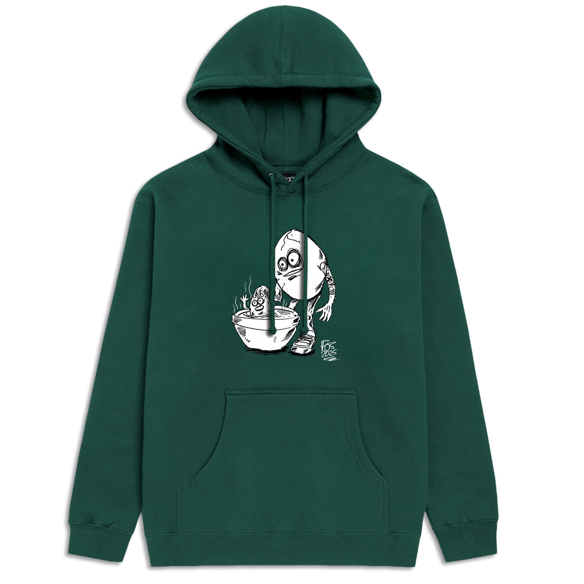 CCS Live x Heroin 420 Hoodie - Green image 1