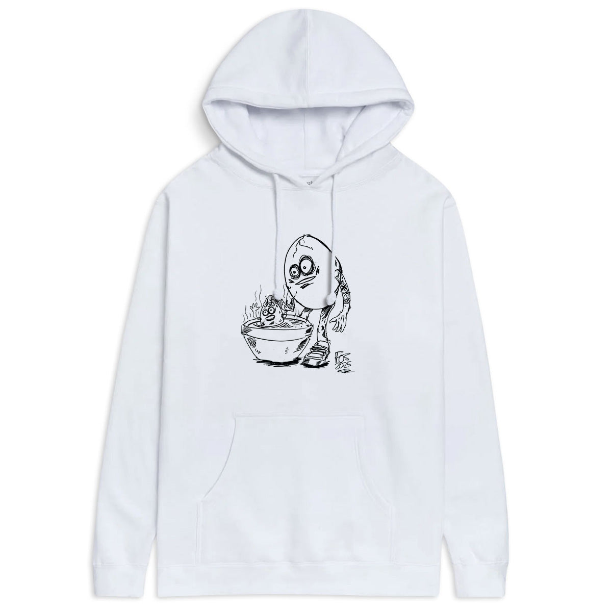 CCS Live x Heroin 420 Hoodie - White image 1