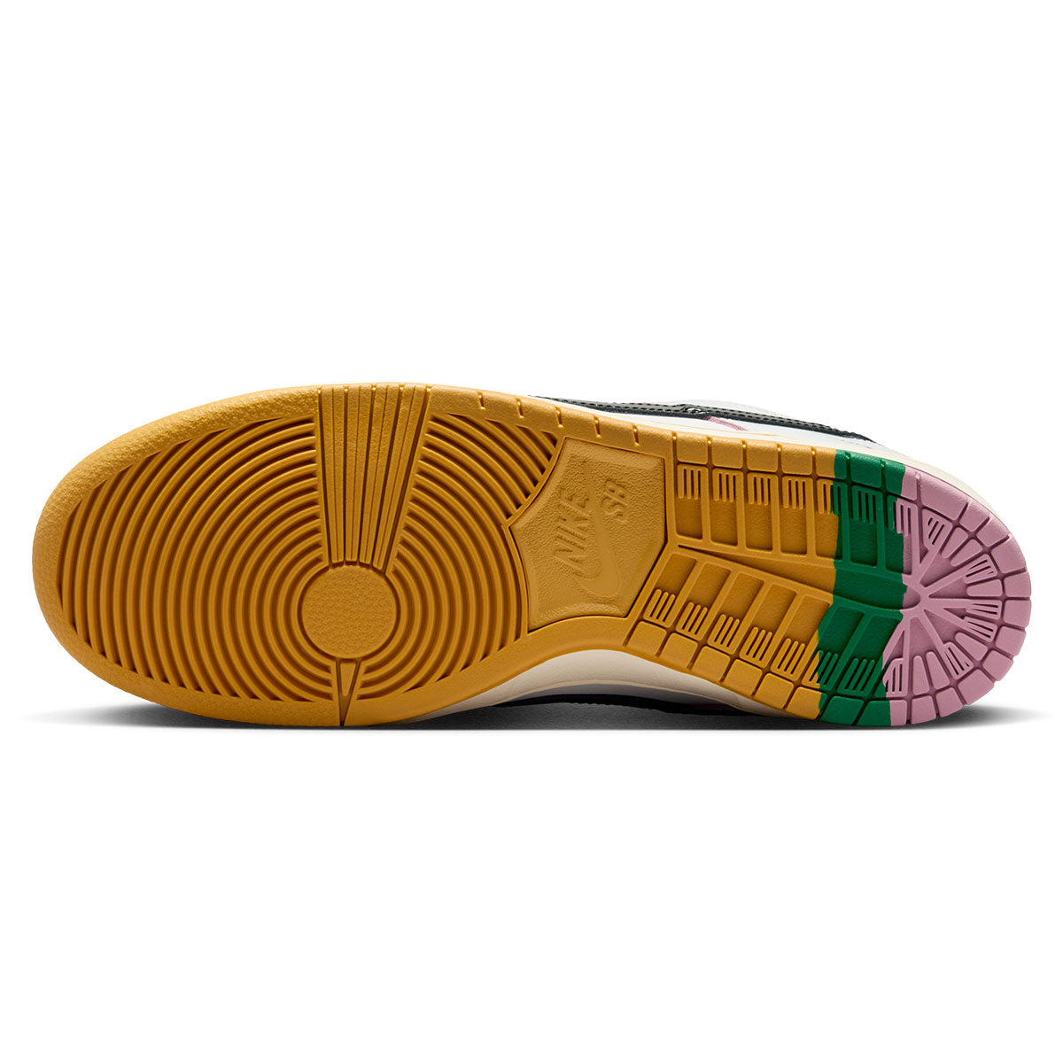 Nike SB x CSEF Dunk Low Pro Shoes - Summit White/Black/White/Iron Grey image 4