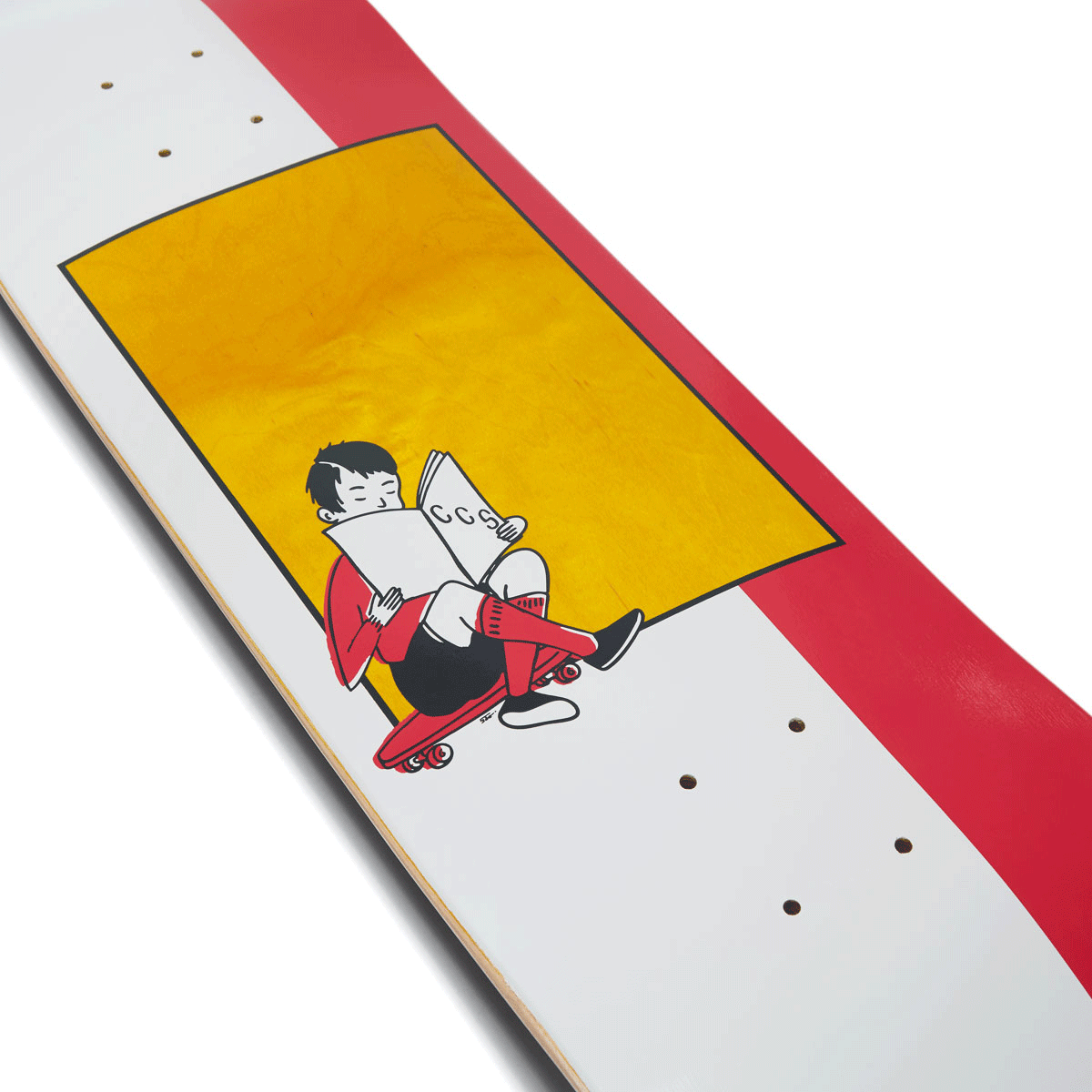 CCS Retro Catalogue Kid Skateboard Complete - Red image 2