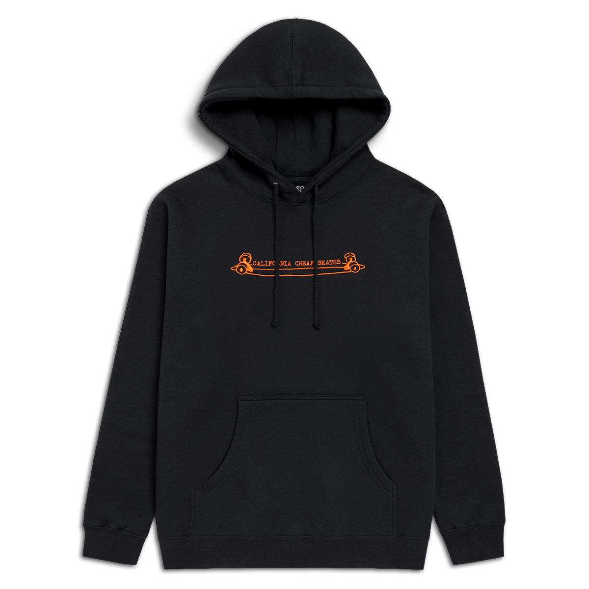 CCS Heritage Cheap Skates Hoodie - Black/Orange image 2