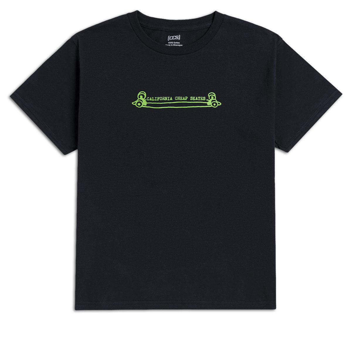 CCS Youth Heritage Cheap Skates T - Shirt - Black - YLG image 1