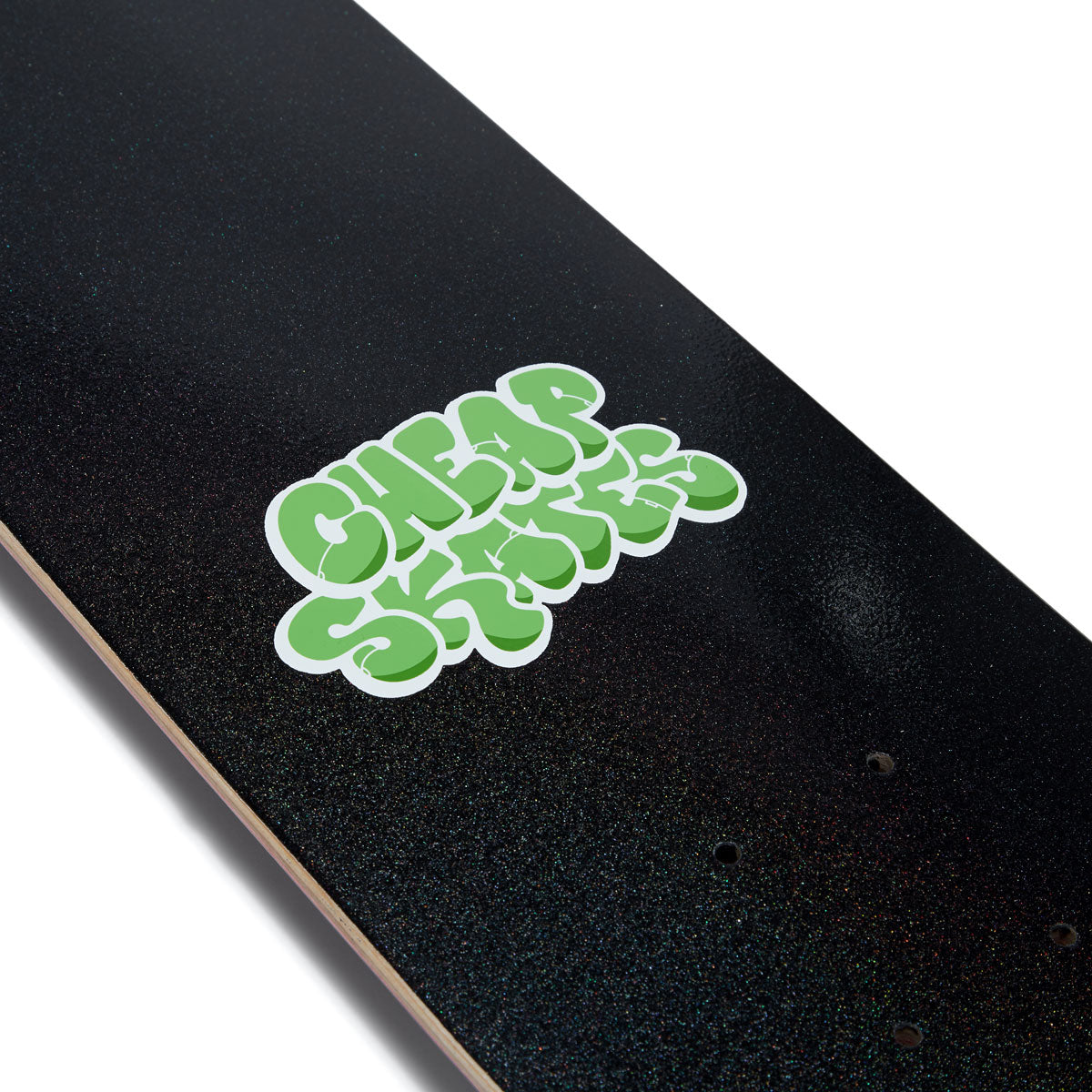 CCS Cheap Skates Tag Glitter Mini Skateboard Complete - Black image 3