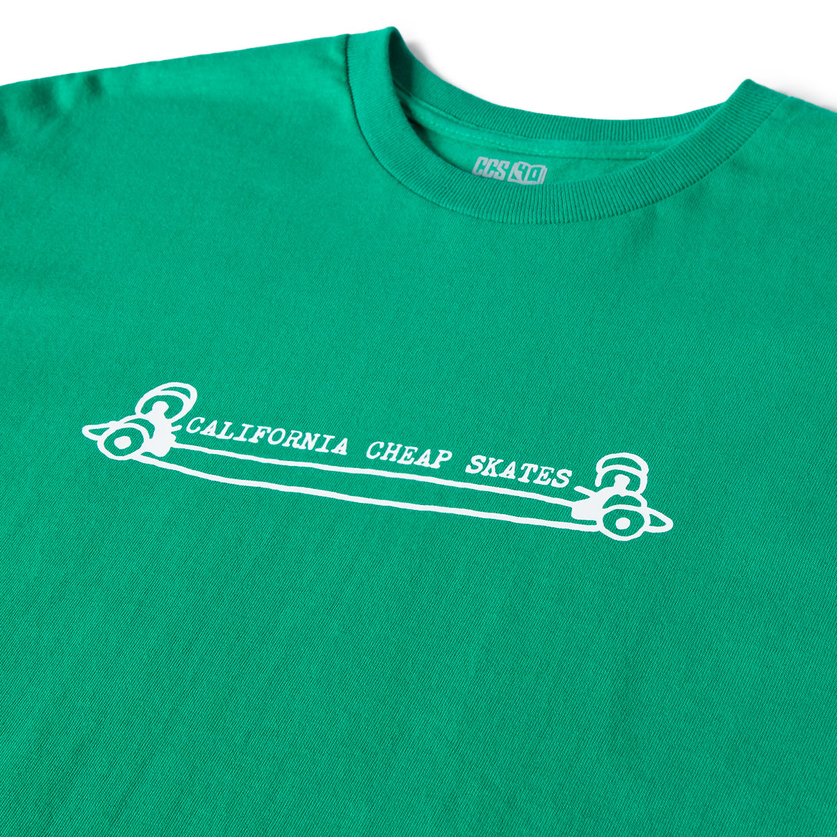 CCS Heritage Cheap Skates T-Shirt - Green image 2
