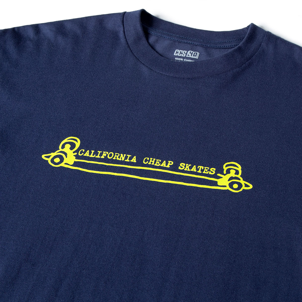 CCS Heritage Cheap Skates T-Shirt - Navy image 2