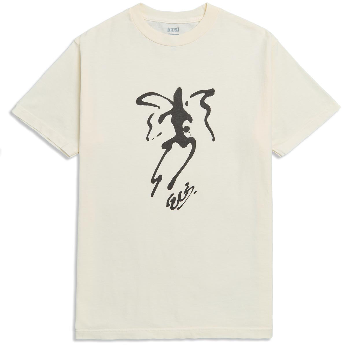 CCS Ink Angel T-Shirt - Faded Cream image 1