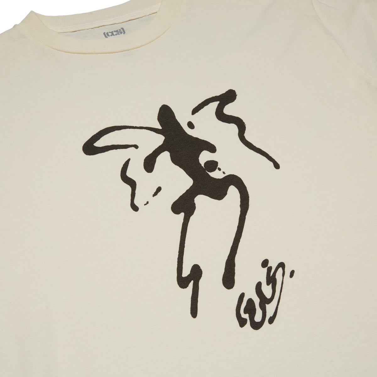 CCS Ink Angel T-Shirt - Faded Cream image 2