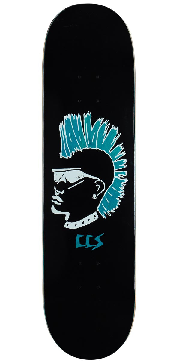 CCS OG Punk Skateboard Deck - Black image 2