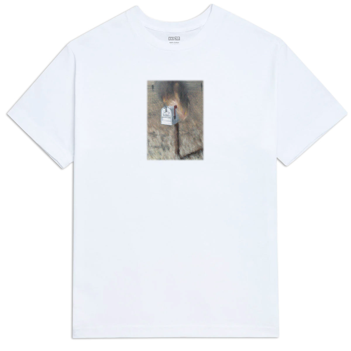 CCS Out for Delivery T-Shirt - White - LG image 1
