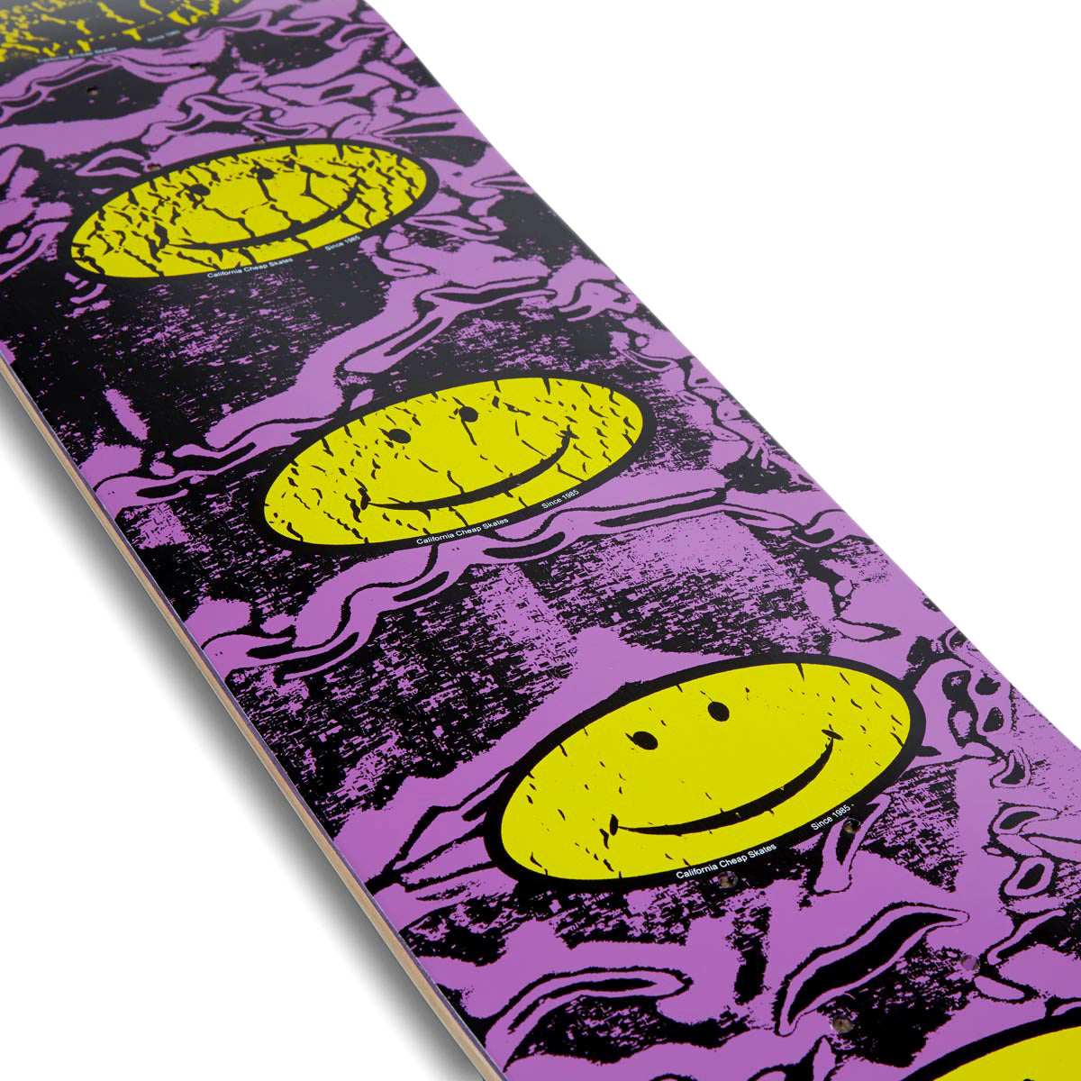 CCS Smile Decay Skateboard Deck - Purple image 3