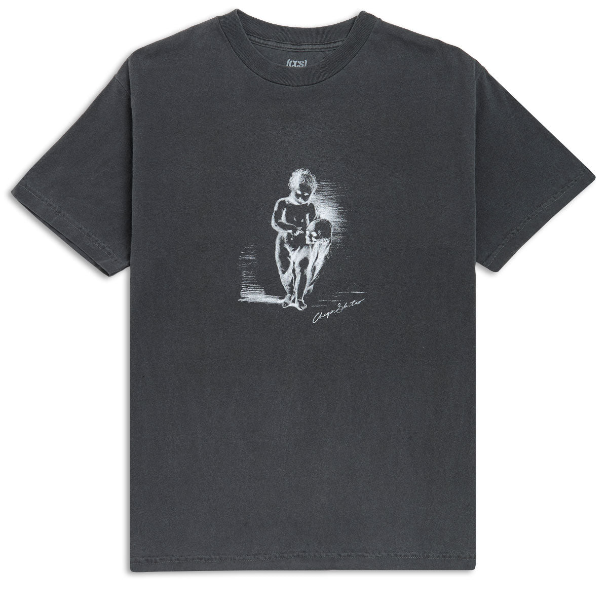 CCS Loved to Death T-Shirt - Faded Black - LG image 1