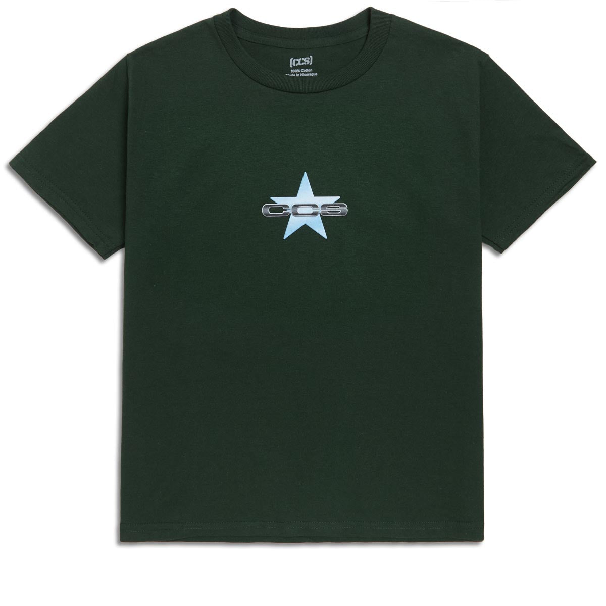 CCS Youth 97 Star T-Shirt - Forest - YLG image 1