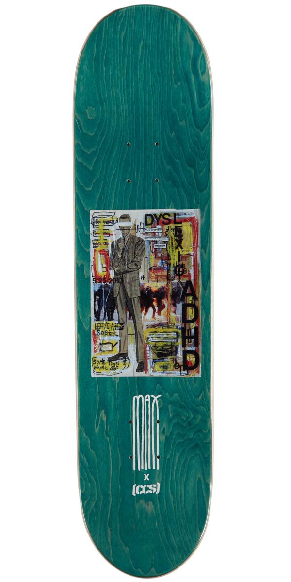 CCS x Max Goldsmith Out Of Step With The World Skateboard Deck image 2