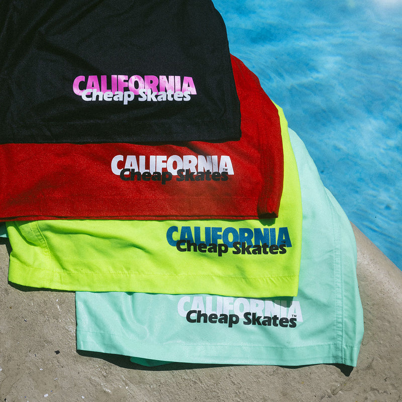 CCS June 1985 Ad Hydro Shorts - Black/Neon Pink