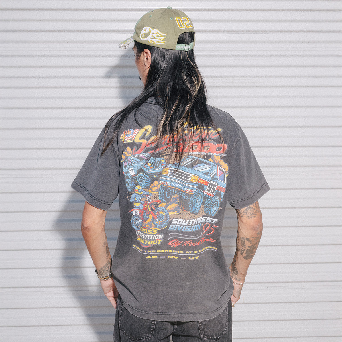 CCS Bootleg Sandstone 1000 T-Shirt - Vintage Black image 2