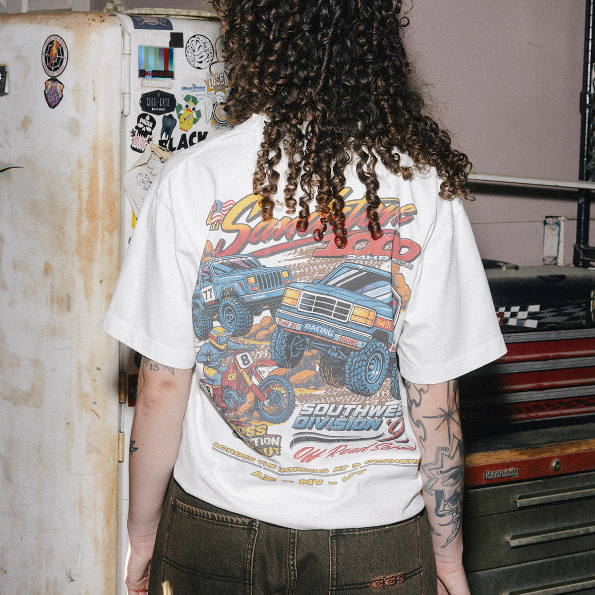 CCS Bootleg Sandstone 1000 T-Shirt - White image 2