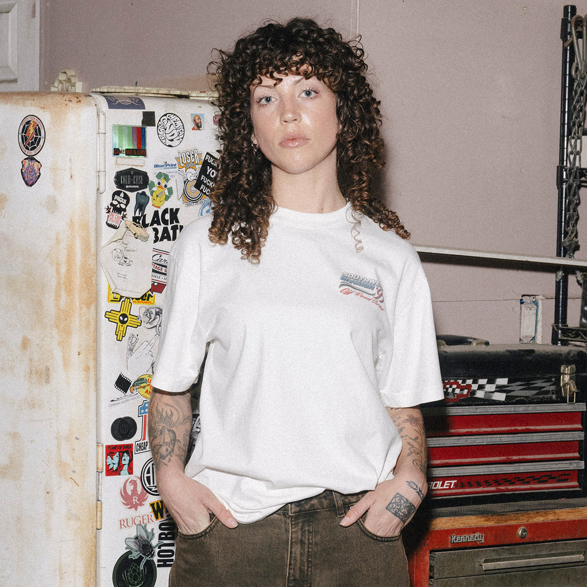 CCS Bootleg Sandstone 1000 T-Shirt - White image 7