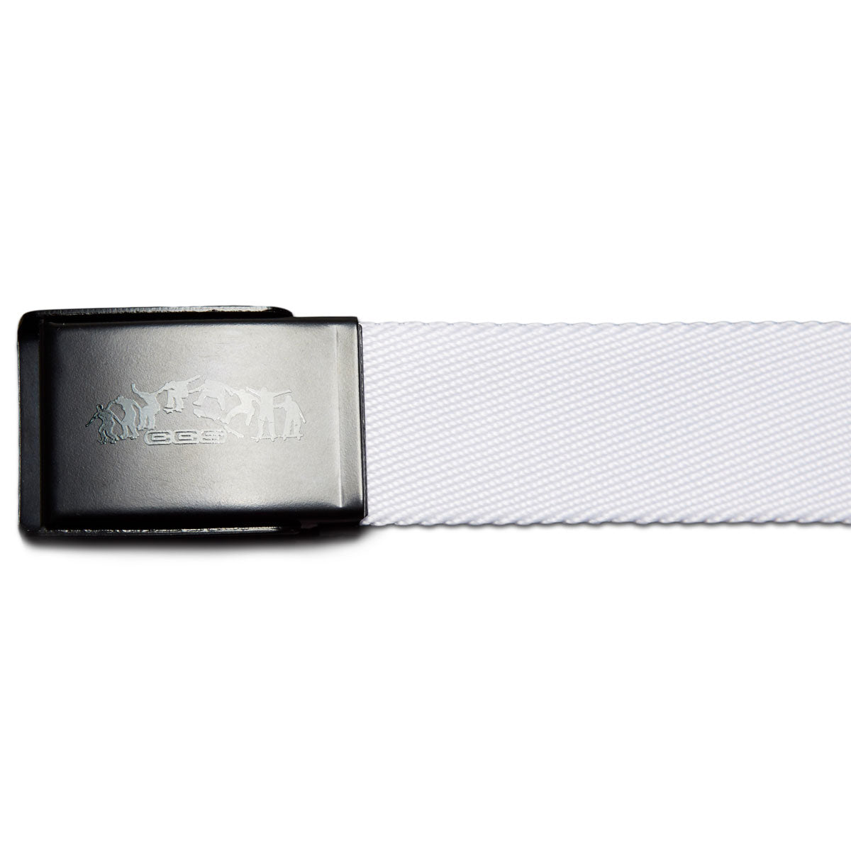 CCS Black Kickflip Buckle Belt - White image 3