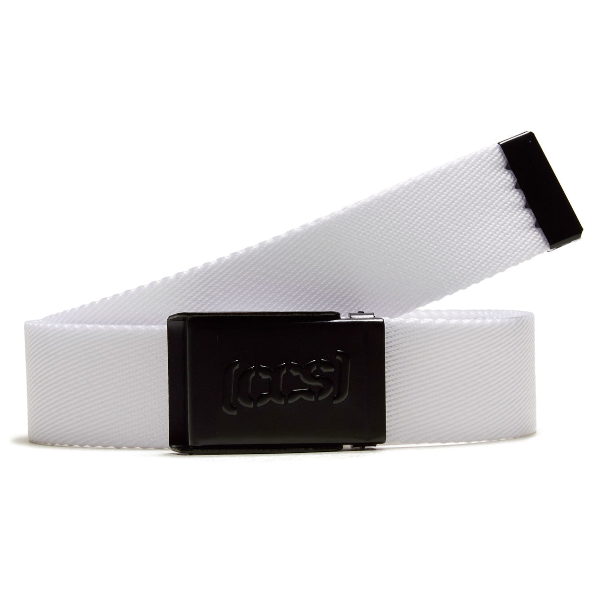 CCS Black Logo Buckle Belt - White image 1