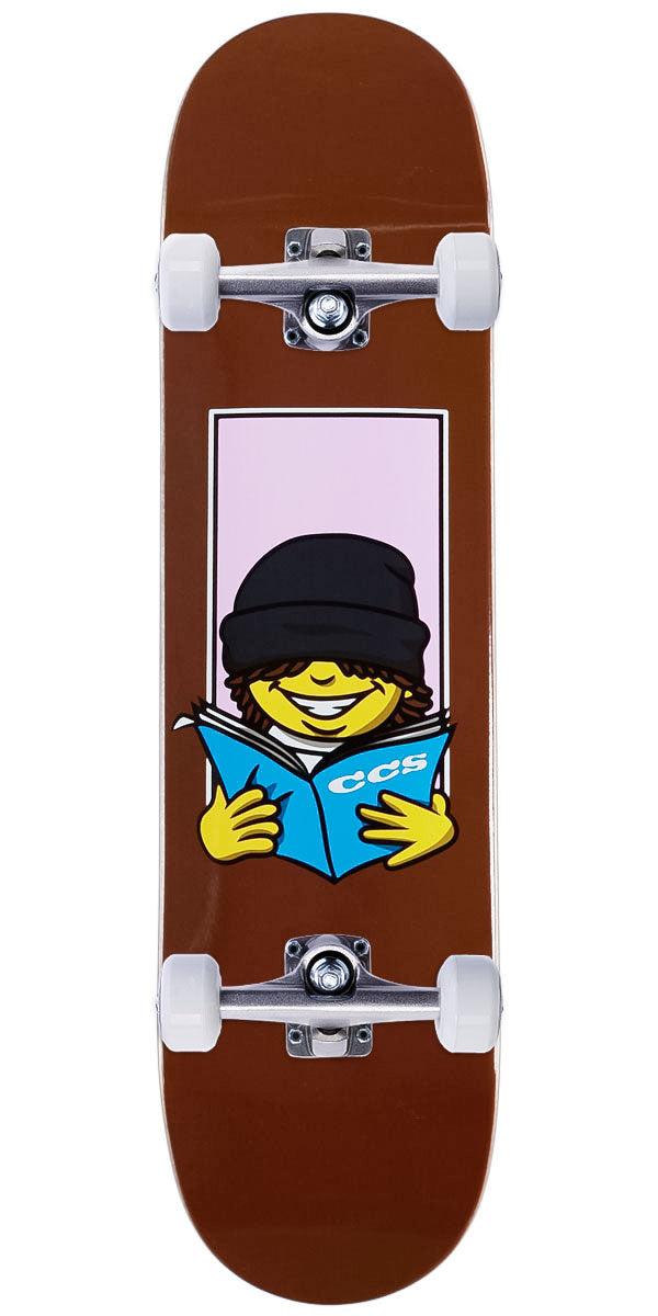 CCS Catalog Kid Skateboard Complete - Brown - 8.125