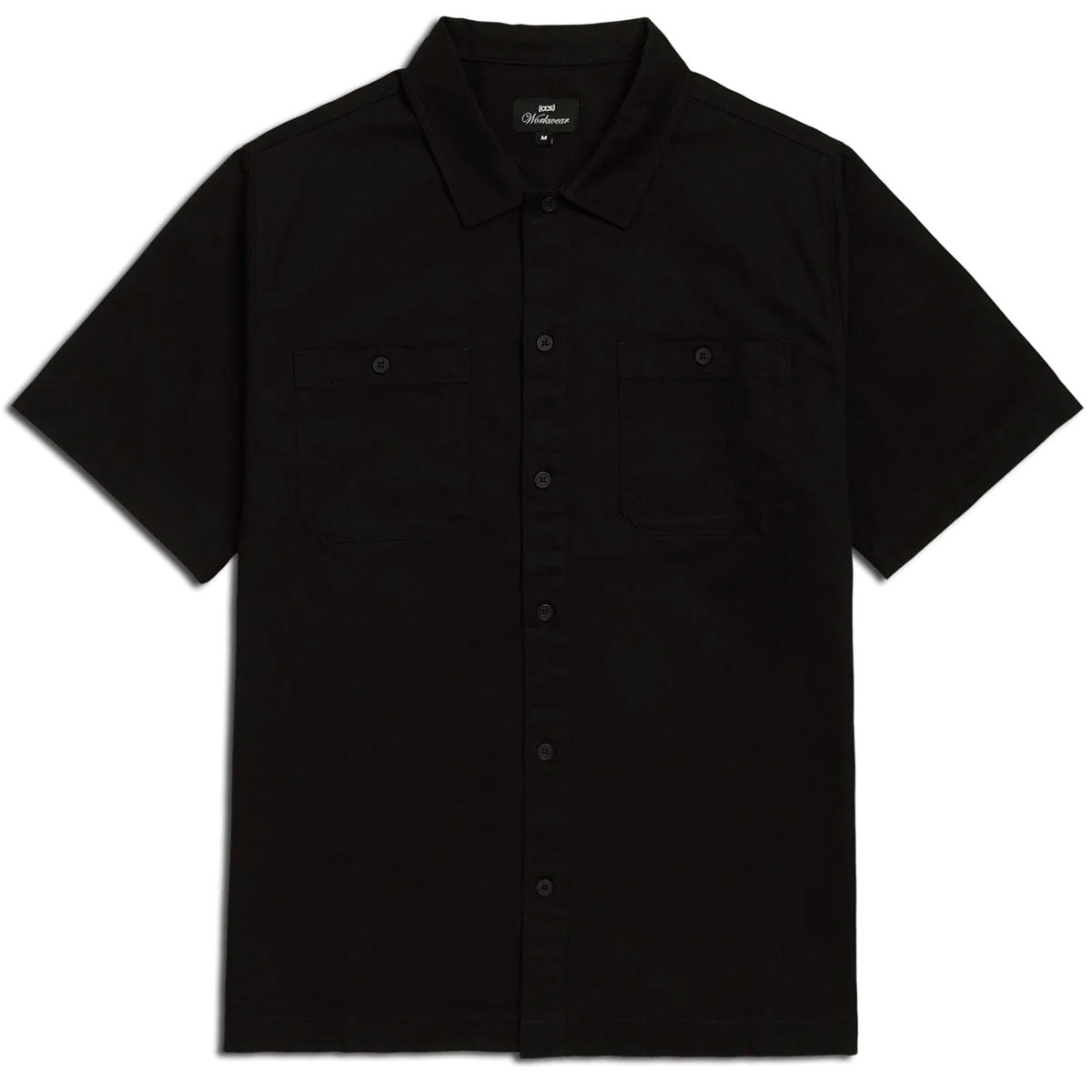 CCS Custom Embroidered Work Shirt - Black - MD image 1