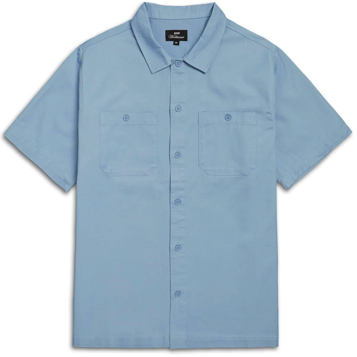 CCS Custom Embroidered Work Shirt - Light Blue image 2