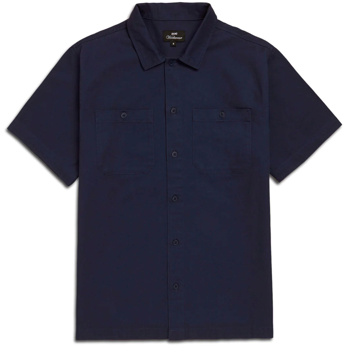 CCS Custom Embroidered Work Shirt - Navy - SM image 1