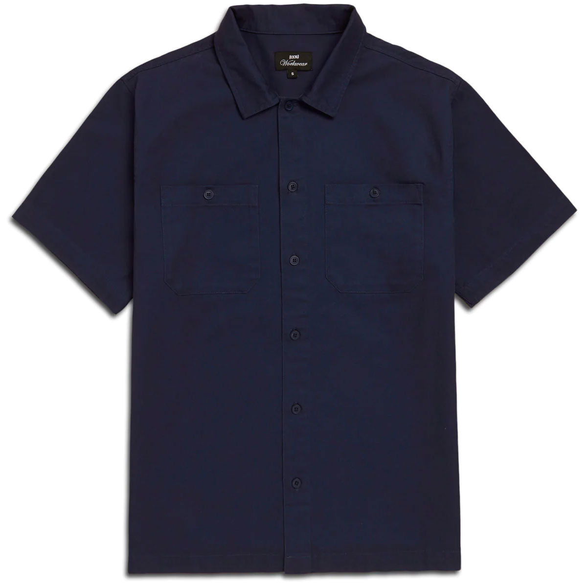 CCS Custom Embroidered Work Shirt - Navy image 2
