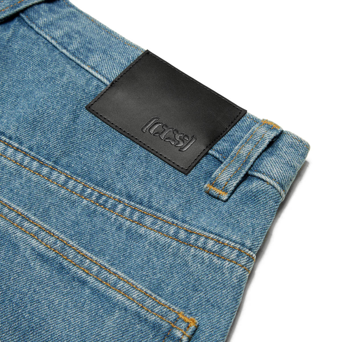 CCS Hammer Loop Jean Shorts - Medium Wash image 8