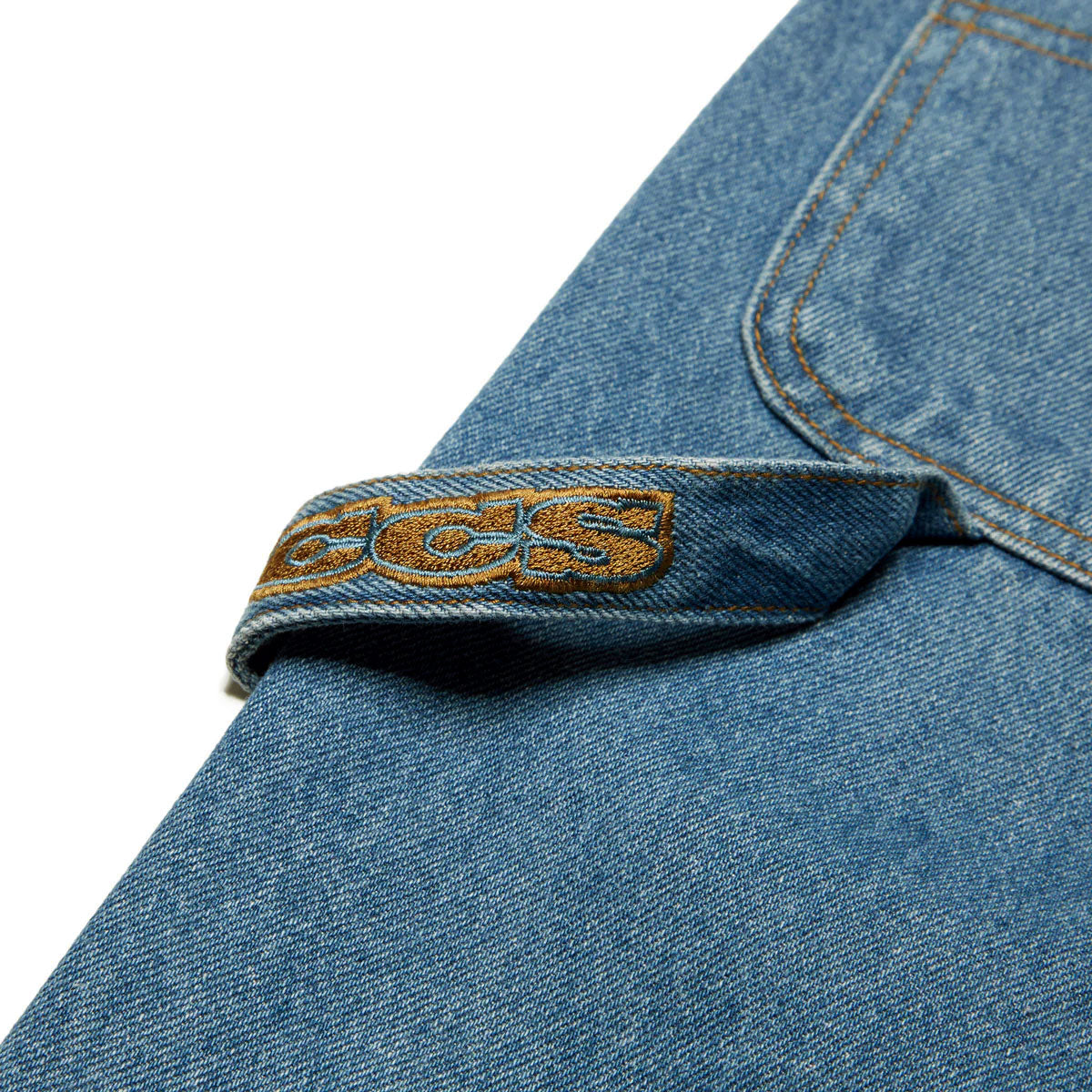 CCS Hammer Loop Jean Shorts - Medium Wash image 7