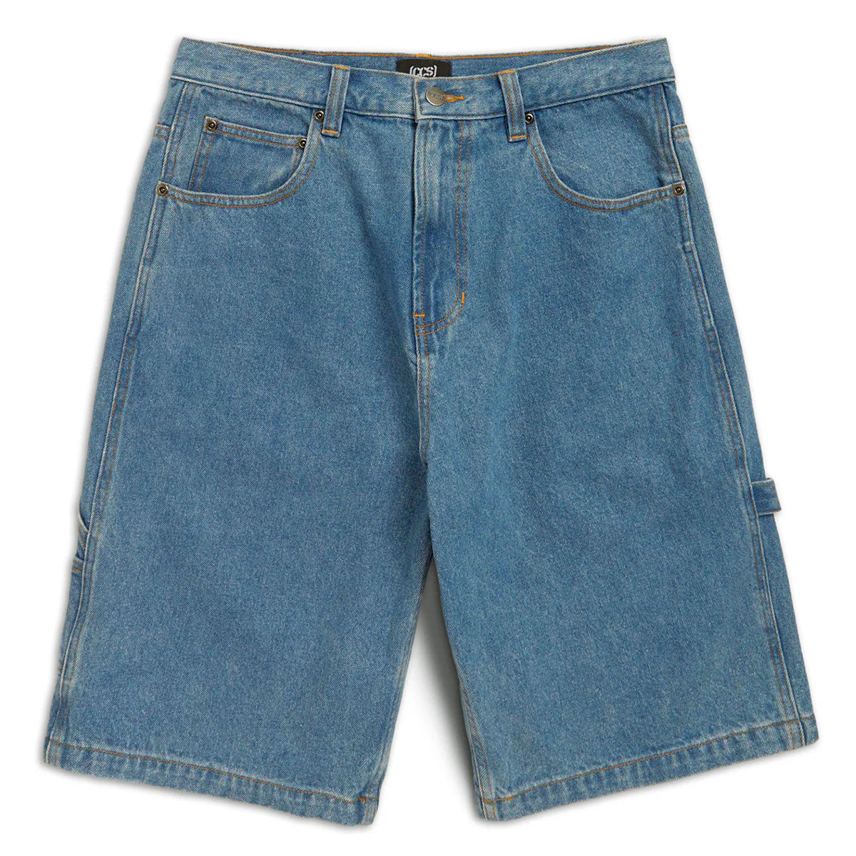 CCS Hammer Loop Jean Shorts - Medium Wash image 2
