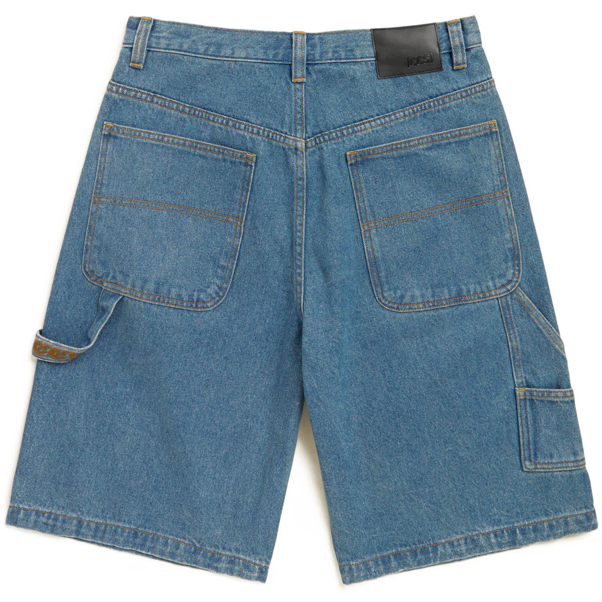 CCS Hammer Loop Jean Shorts - Medium Wash image 6