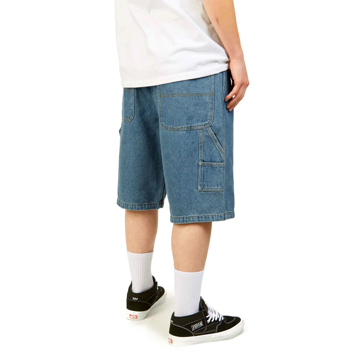 CCS Hammer Loop Jean Shorts - Medium Wash image 5