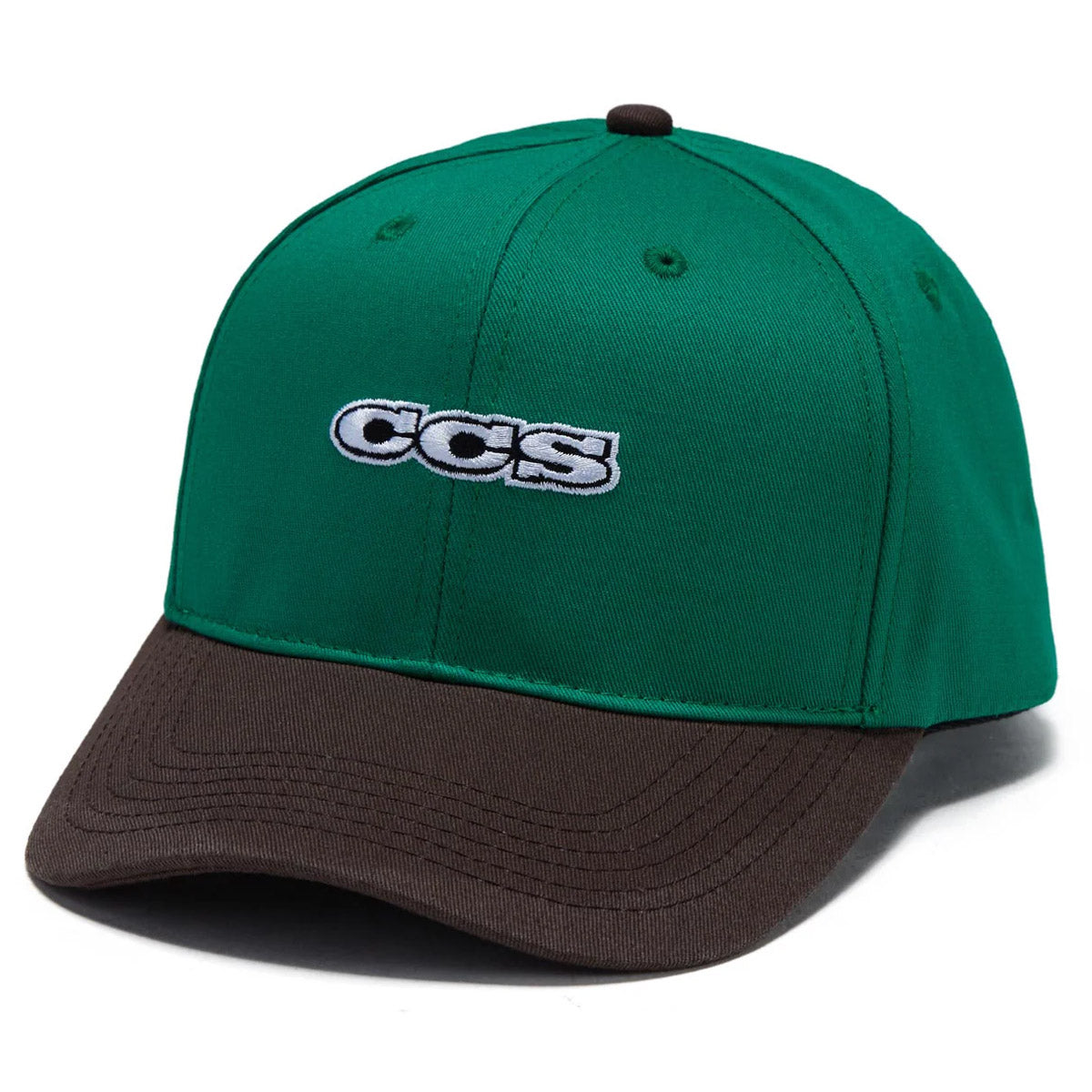 CCS Icon Snapback Hat - Green/Brown image 1